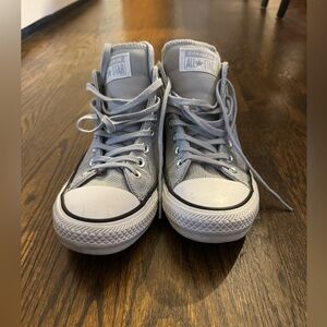 Chuck Taylor All Star Madison. Gray. Women’s size 8.